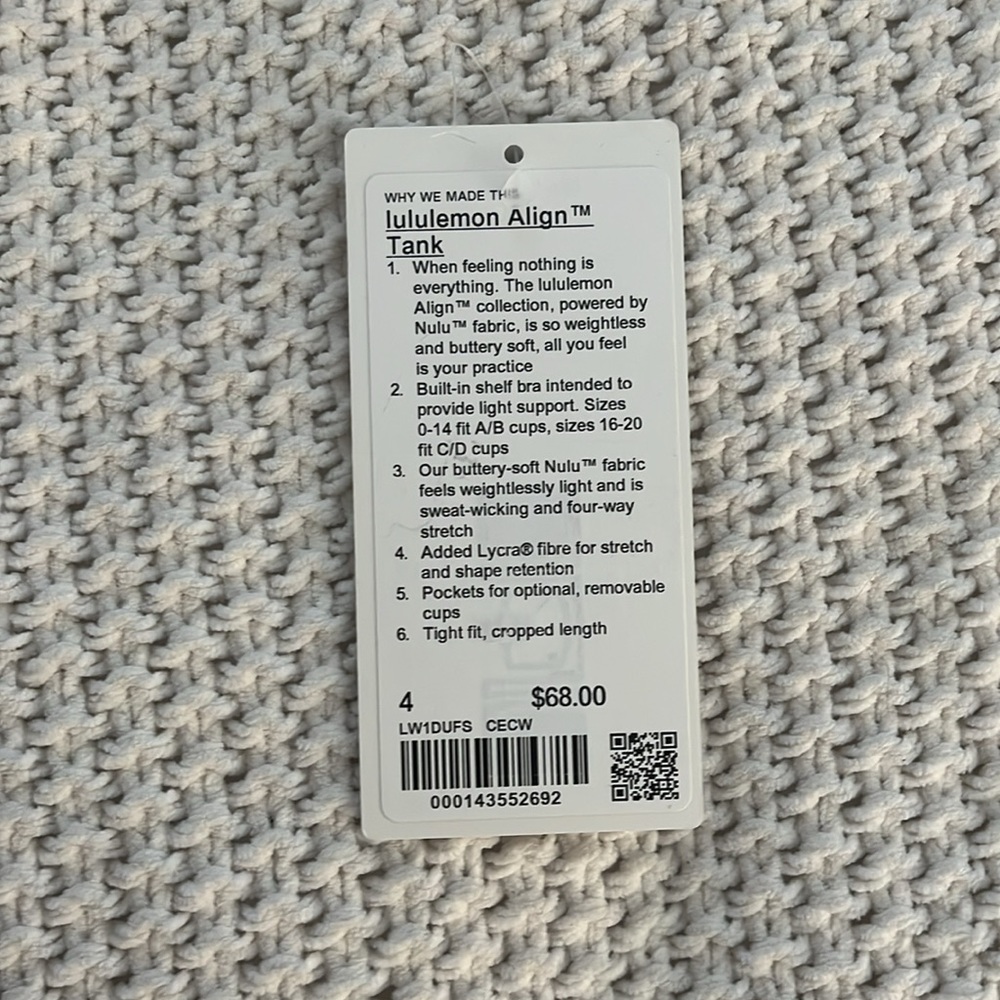 lululemon align tank top